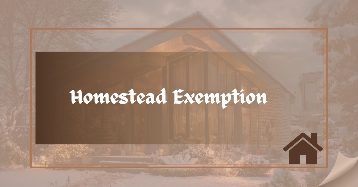Homestead Exemption